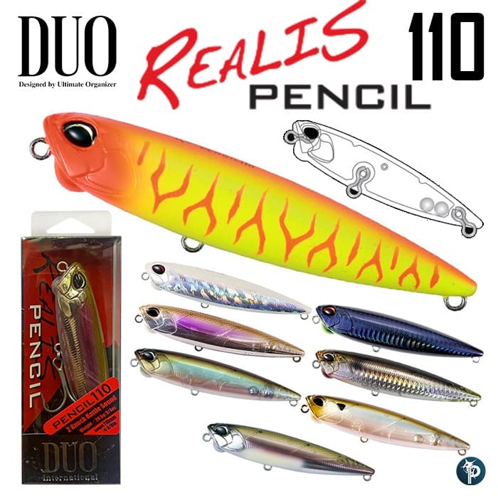 เหยื่อ DUO REALIS PENCIL 110 รูปที่ 1
