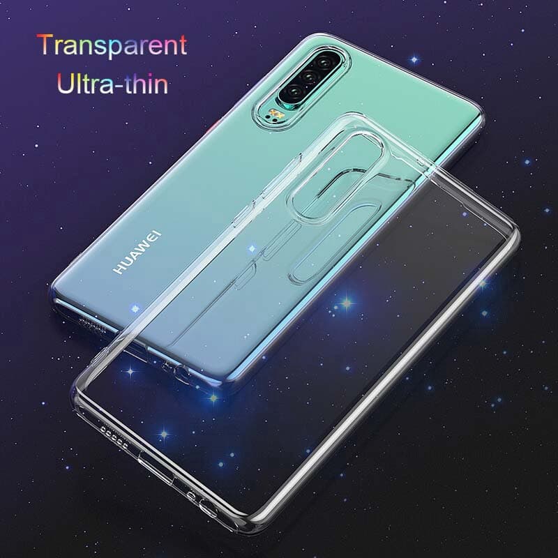 Huawei P30 P40 P20 Pro P20 P30 P40 lite TPU บางใส นุ่ม ซิลิคอนใส เคสมือถือ ฝาครอบ รูปที่ 3