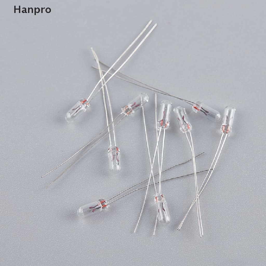 Hanpro> หลอดไฟพลาสติก 3 4 5 มม. 3 6 12 24V ขนาดเล็ก 10 รูปที่ 1
