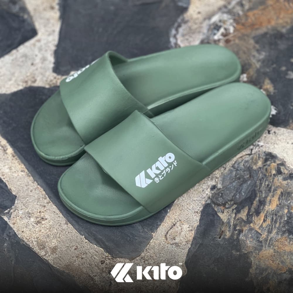 ส่งทันที 2 ชม. Kito รองเท้าแตะแบบสวมกีโต้ รุ่น AH98 ใส่สบาย นุ่ม Size36-43 รูปที่ 7