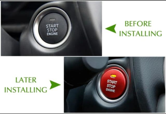 ปุ่ม ​Push ​start​ Mazda2 , mazda3 Cx3 , Cx5 , Cx8 รูปที่ 5