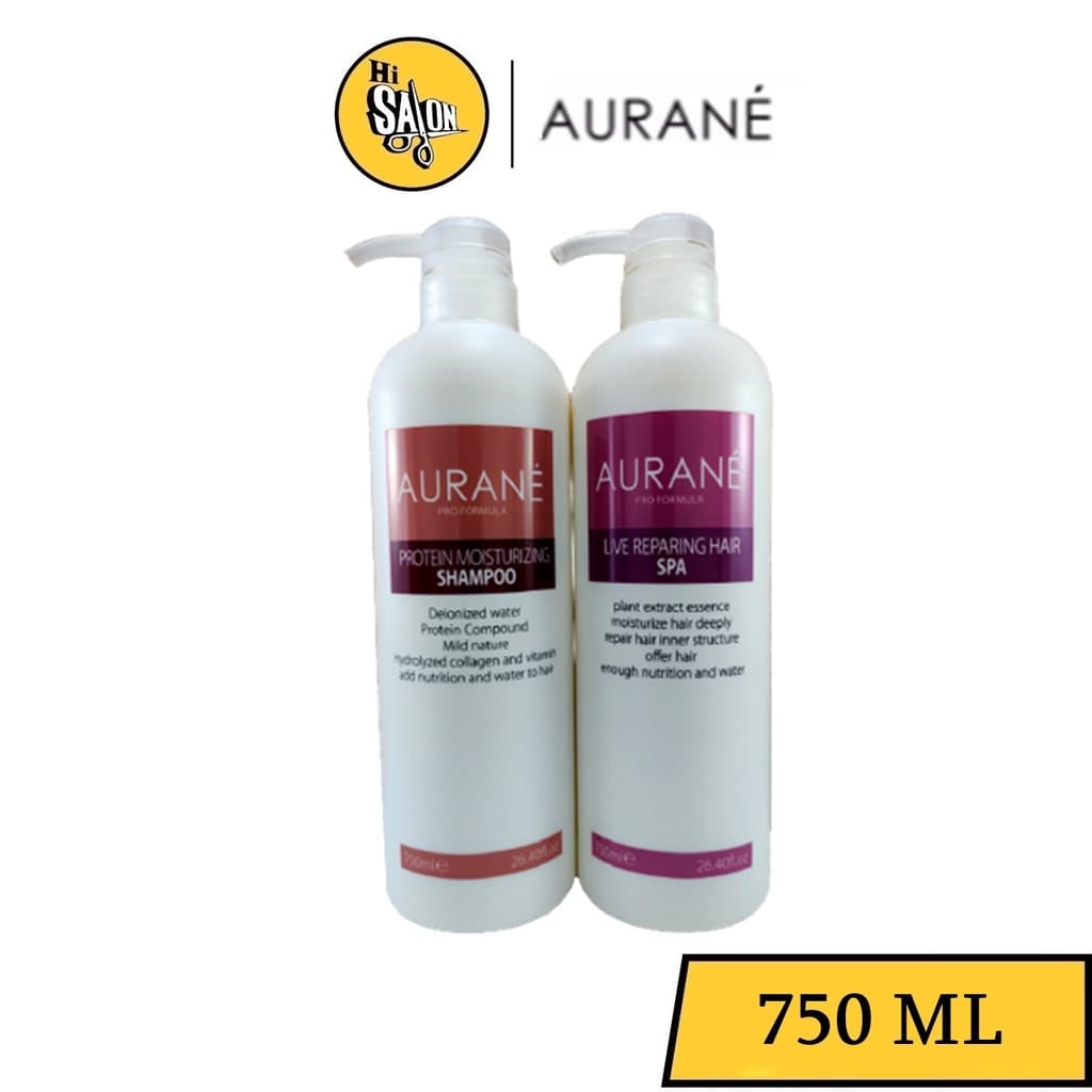 Aurane Protein Moisturizing Shampoo / Spa ออเรน โปรทีน มอยเจอร์ไรซิ่ง แชมพู / สปา แชมพู 750 มล รูปที่ 1
