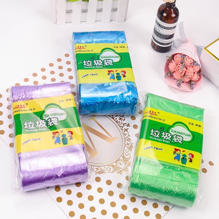 ถุงขยะ ถุงขยะม้วน 45x50 ซม. 75 ชิ้น รูปที่ 4