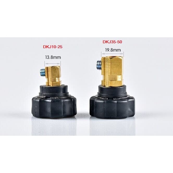 ขั้วตู้เชื่อม 300A.ขั้วตู้เชื่อมแบบเกลียว DKJ35-50 ข้อต่อตู้เชื่อม Inverter รูปที่ 7