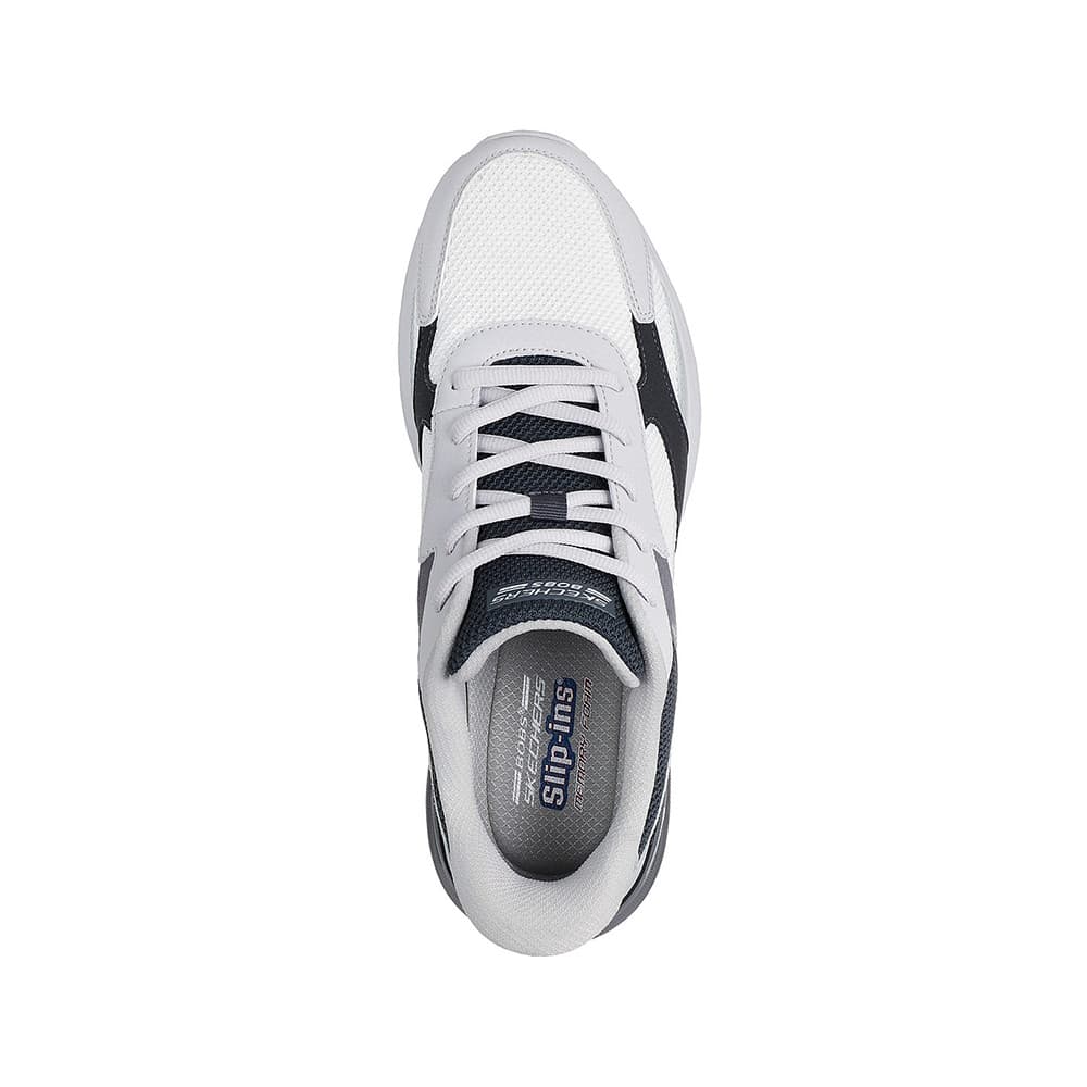 Skechers สเก็ตเชอร์ส รองเท้าผู้ชาย Men Slip-Ins BOBS Arc Waves 2.0 Class Order Casual Shoes - 118342-WMLT Memory Foam รูปที่ 7