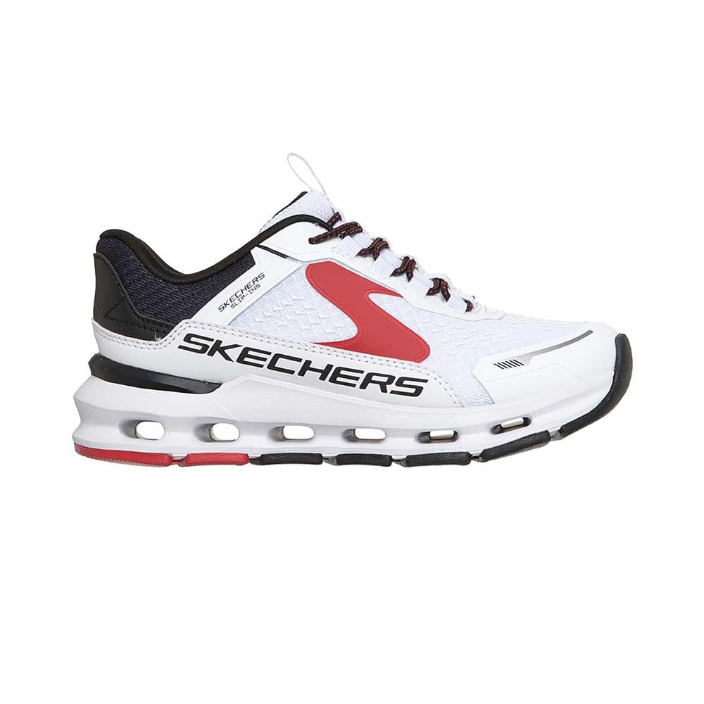 Skechers สเก็ตเชอร์ส รองเท้าเด็กผู้ชาย Boys Slip-ins Glide-Step Plus Vista-Lane Shoes - 404203L-WBKR รูปที่ 8