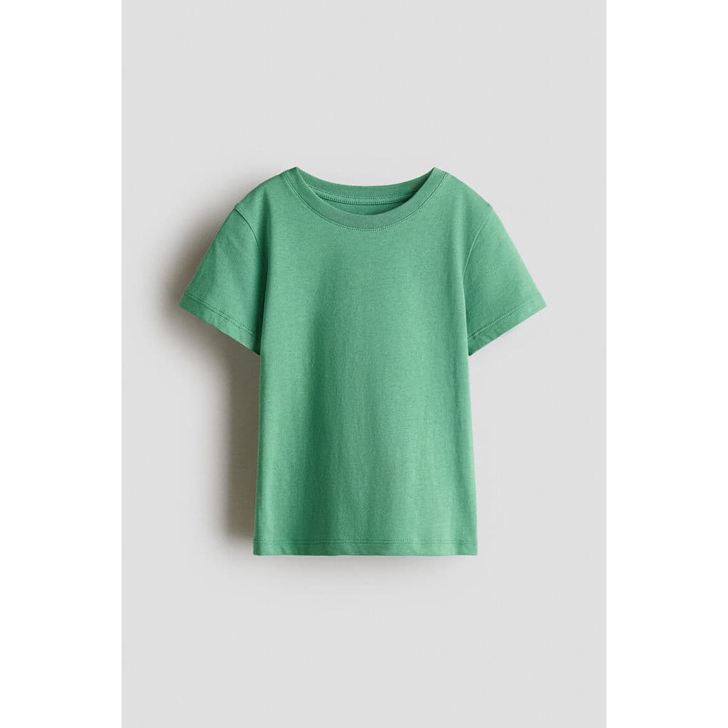 H&M เสื้อยืดผ้าฝ้าย jersey Boys Cotton jersey T-shirt 1267974_3 รูปที่ 1