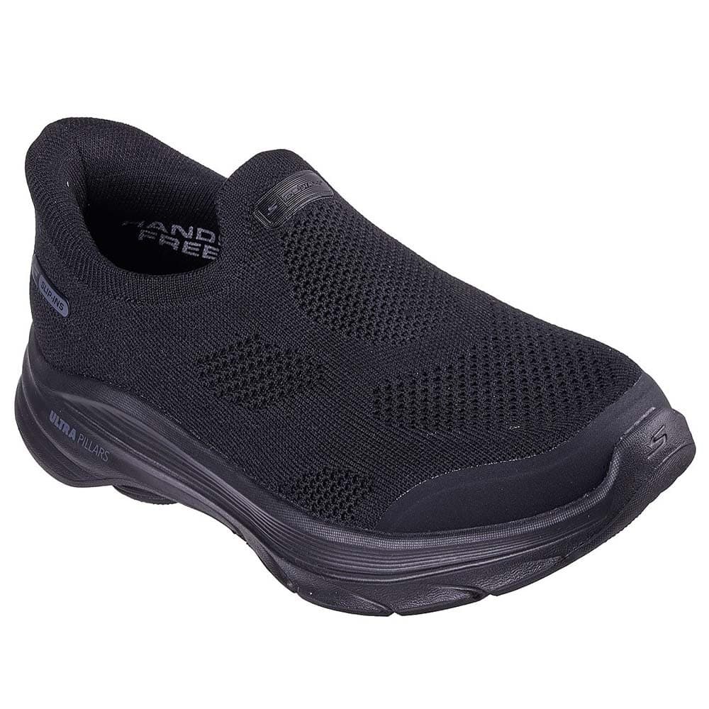 Skechers สเก็ตเชอร์ส รองเท้าผู้หญิง Women Wide Fit GOwalk 8 GOwalk Shoes - 125926W-BBK - Air-Cooled Goga Mat รูปที่ 4