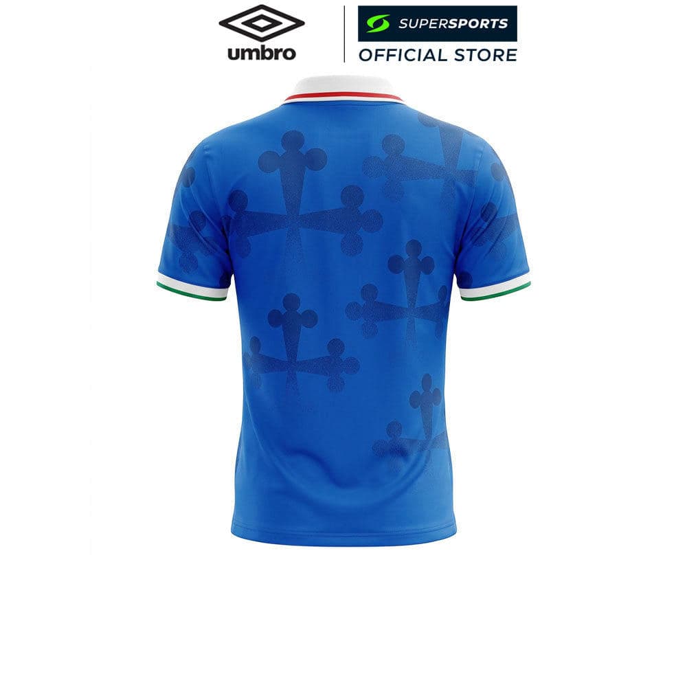 UMBRO Italy เสื้อฟุตบอลผู้ชาย สีน้ำเงิน รูปที่ 3