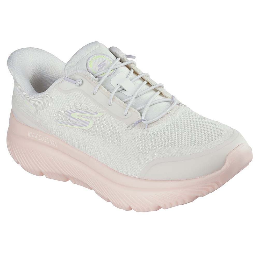 Skechers สเก็ตเชอร์ส รองเท้าผู้หญิง Women Slip-Ins GOwalk Max Cushioning Hyper Burst Walking Shoes - 125881-NAT รูปที่ 4