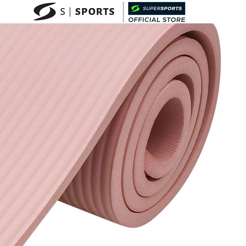 S SPORTS NBR 12MM เสื่อโยคะ สีชมพู รูปที่ 5