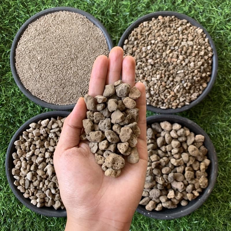 หินภูเขาไฟ 500กรัม 000,00,01,02,1-2 วัสดุปลูกผสมดิน เพิ่มความโปร่งให้ดิน หินภูเขาไฟ พัมมิส รูปที่ 6