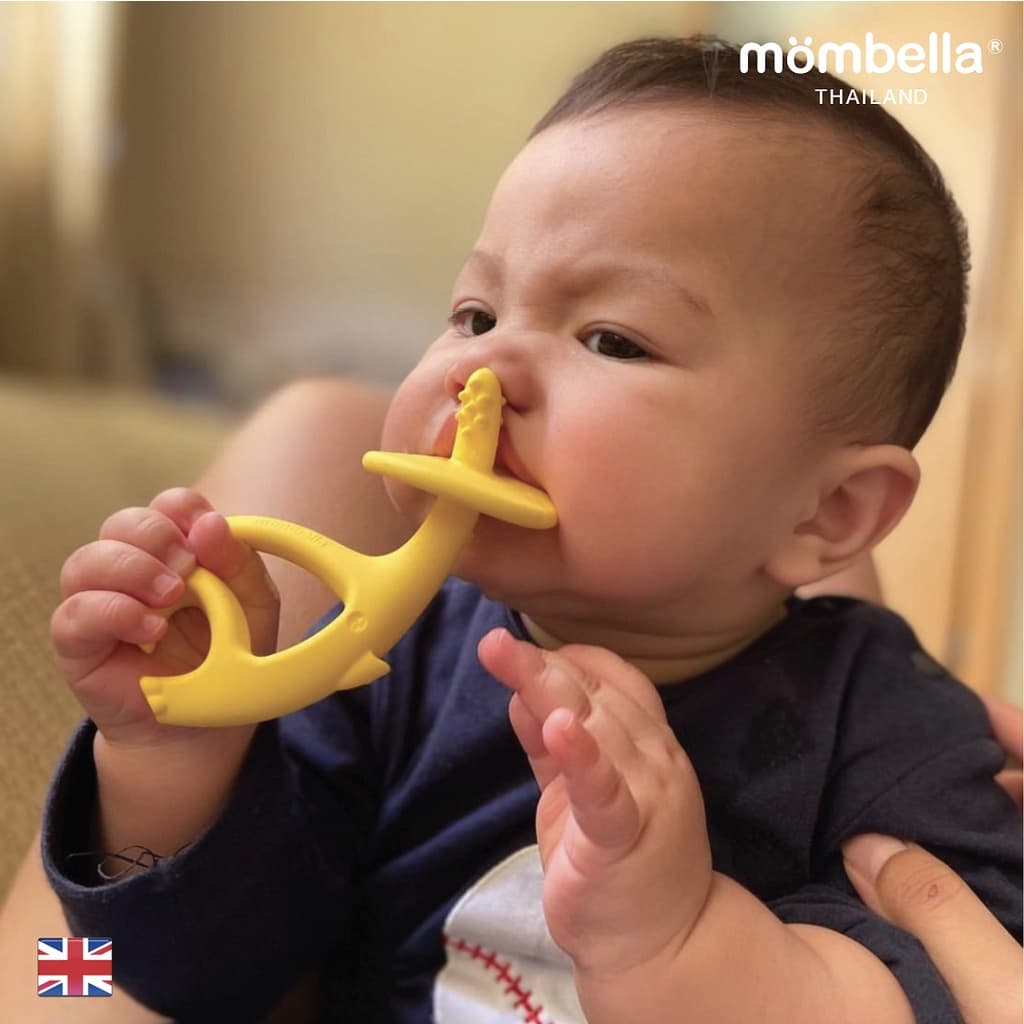 Mombella ยางกัดช้างมัมเบล่า ของแท้จากอังกฤษ ปลอดภัยมี มอก. ยางกัดซิลิโคนนิ่มส่งเสริมพัฒนาการ BPA Free Teether รูปที่ 7