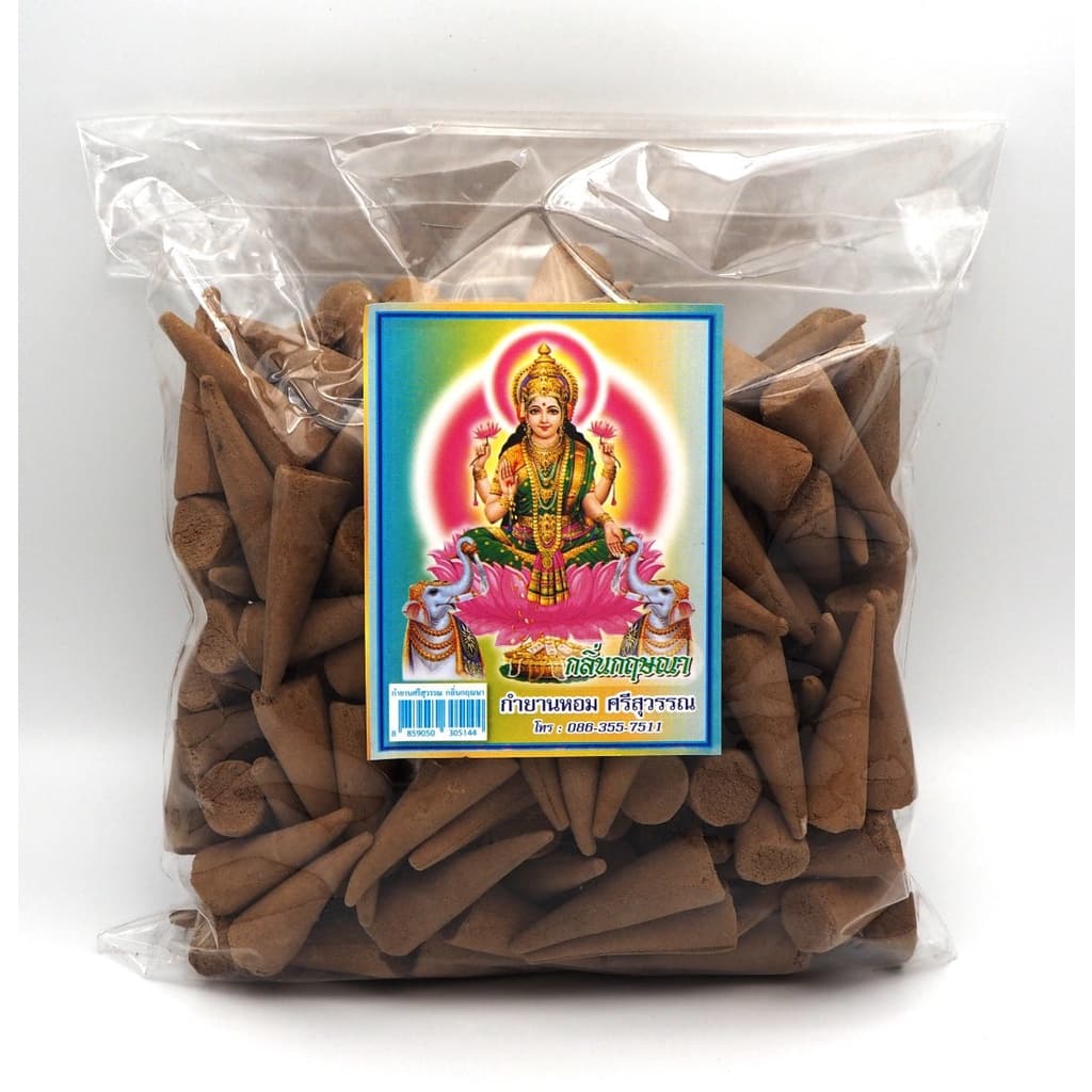 กำยานหอม+ที่วาง ถุงครึ่งกิโลกรัม ตราศรีสุวรรณ กลิ่นกฤษณา รูปที่ 4