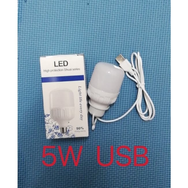 ไฟLED 5V ขนาด5W-10WแสงสีขาวเสียบUSB รูปที่ 2