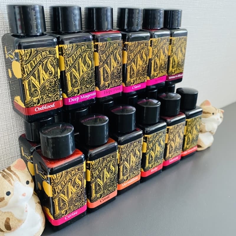 Diamine Ink 30ml Bottleกลุ่มโทนสีชมพู รูปที่ 3