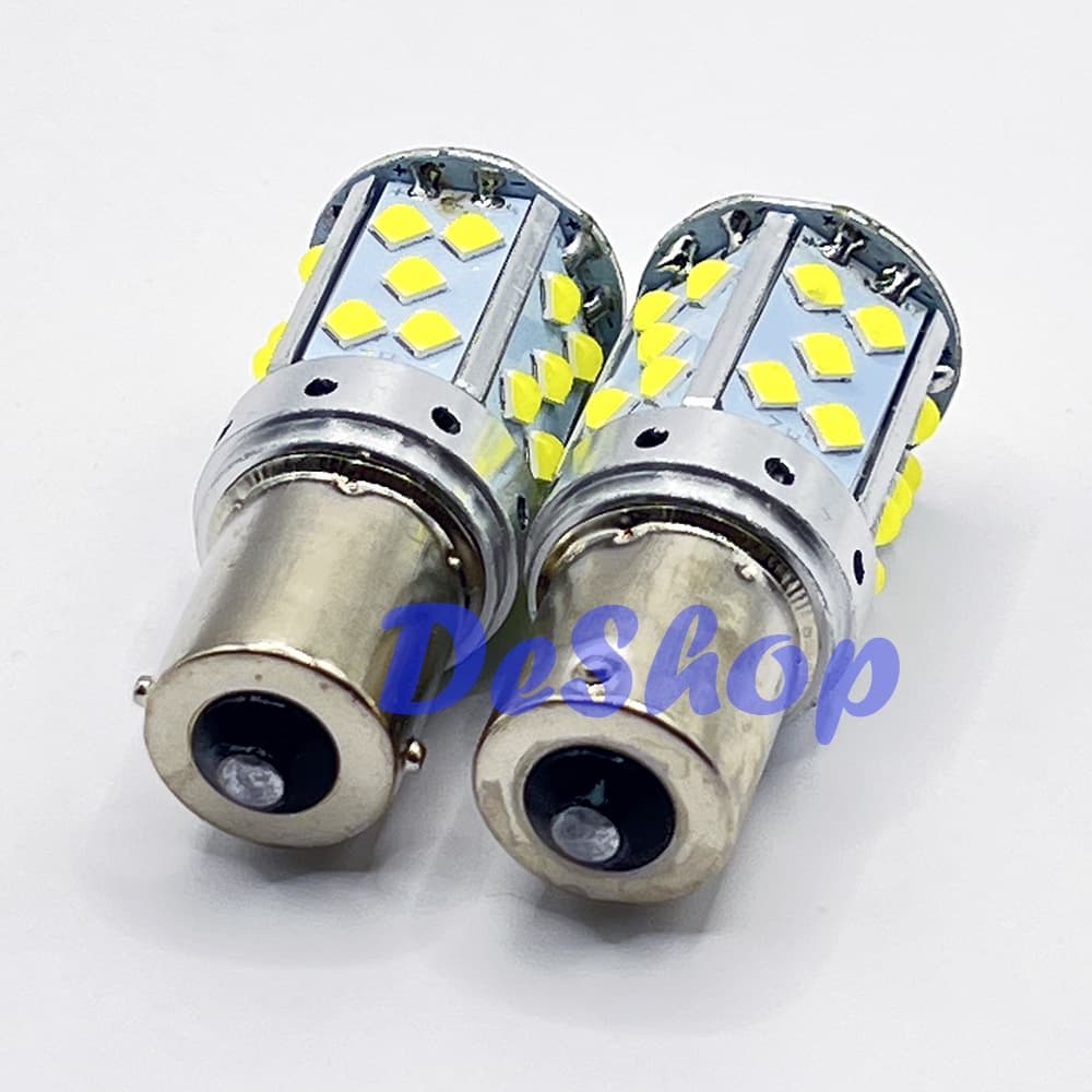 ไฟถอย LED ขั้วบิด เขี้ยวตรง 180 องศา 1156 BA15S P21W 35 ชิพ SMD 3030 Convex 3D 2 หลอด *สว่างกว่ารุ่น 144 ชิพ* รูปที่ 4