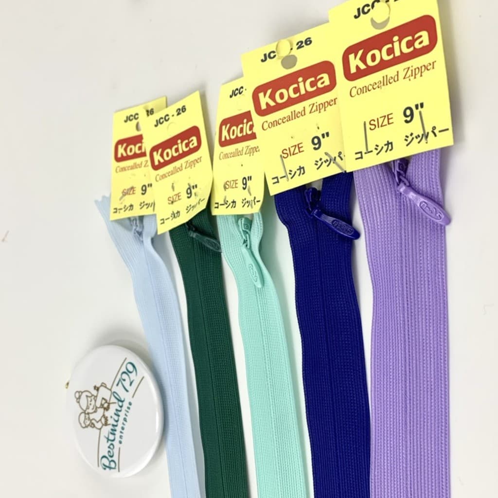 ซิปซ่อน ยี่ห้อ Kocica 20 นิ้ว รูปที่ 3