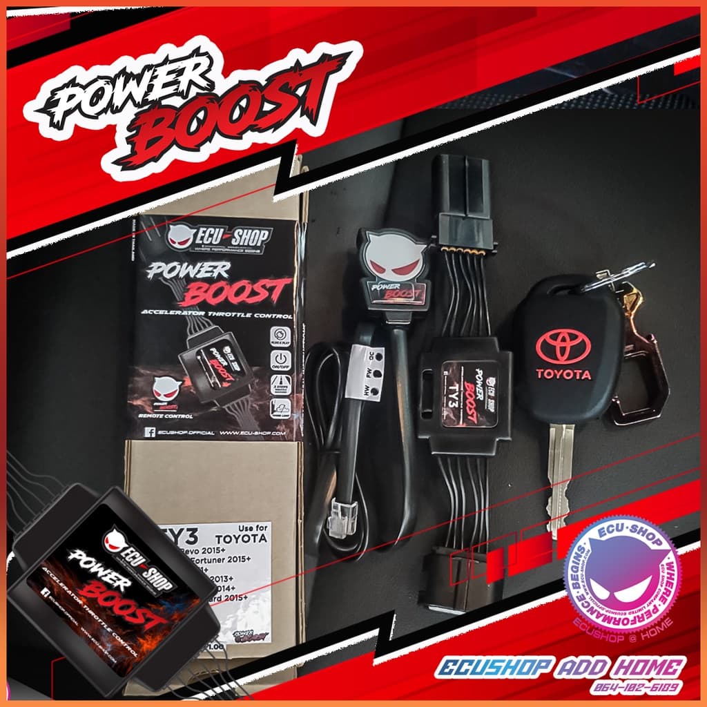 คันเร่งไฟฟ้า POWER BOOST แบรนด์ ecushop ปรับได้ 3 ระดับ พร้อมโหมดปิดควันดำ รูปที่ 6