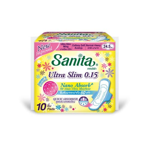 Sanita Soft & Fit 24.5cm / แซนนิต้า ผ้าอนามัย ซอฟท์ แอนด์ ฟิต 24.5ซม. รูปที่ 7