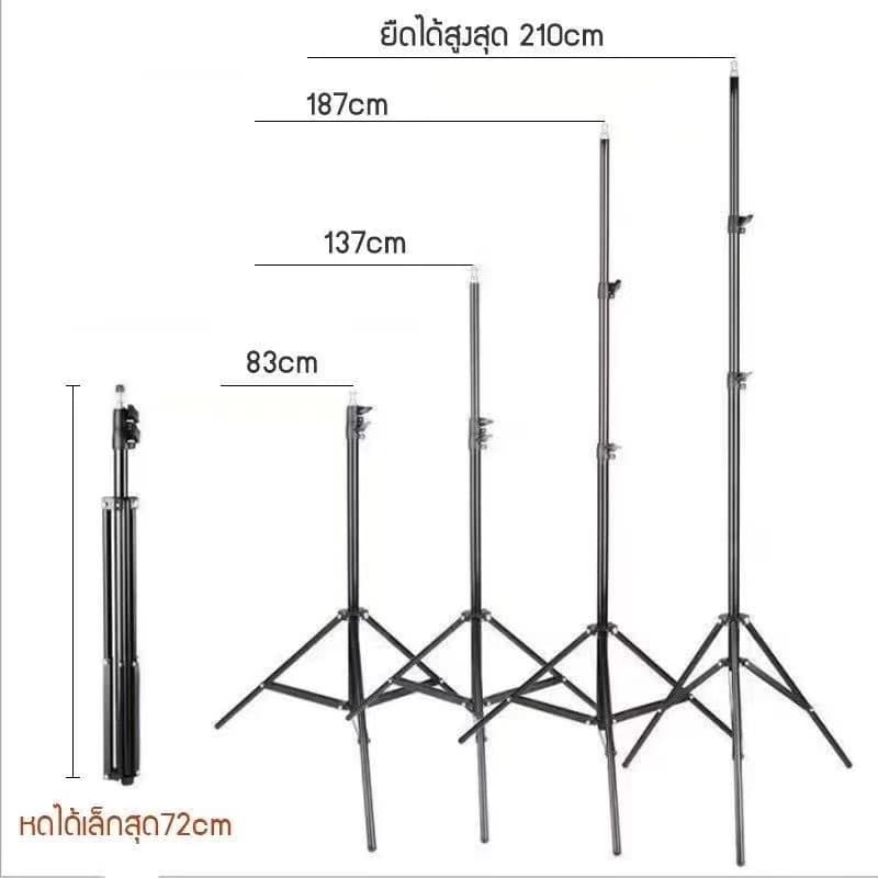 Live Tripod Selfie Stand ขาตั้งกล้องมือถือ ขาตั้งกล้อง ขาตั้งโทรศัพท์มือถือ รูปที่ 3