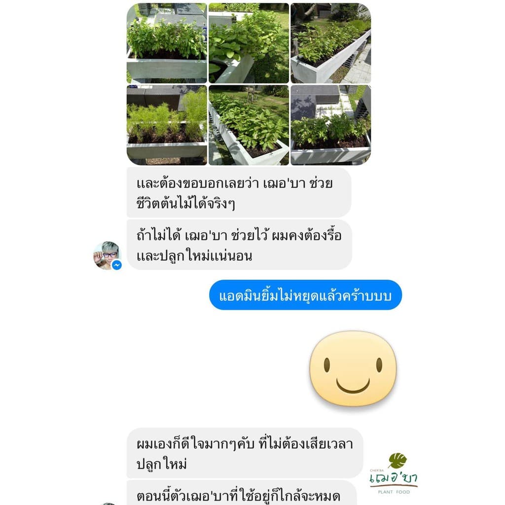 เฌอบา อาหารเสริมต้นไม้ บำรุงกิ่ง ก้าน ใบ แบบขวดสเปรย์ สเปรย์บำรุงใบ สเปรย์บำรุงต้นไม้ อาหารพืช ต้นไม้ รูปที่ 7