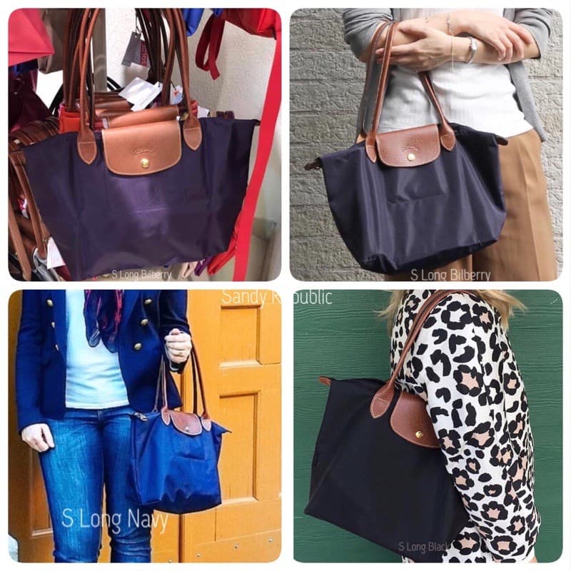 * Longchamp le Pliage ไซส์ S หูยาว - shop เรียก M Long รูปที่ 1