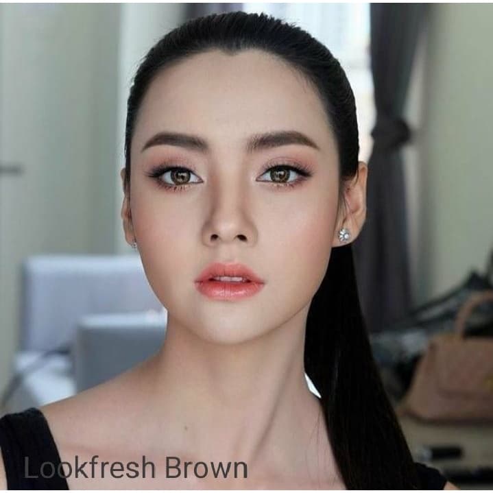 คอนแทคเลนส์ขนาดมินิBrown / Gray Mari Gaezz Secret รูปที่ 8