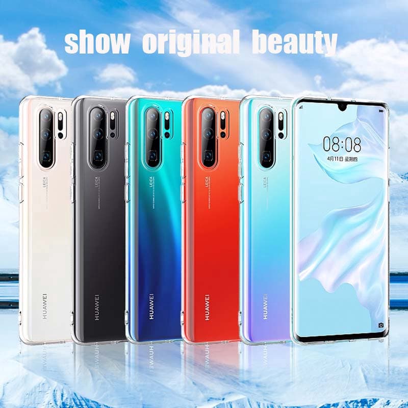 Huawei P30 P40 P20 Pro P20 P30 P40 lite TPU บางใส นุ่ม ซิลิคอนใส เคสมือถือ ฝาครอบ รูปที่ 9