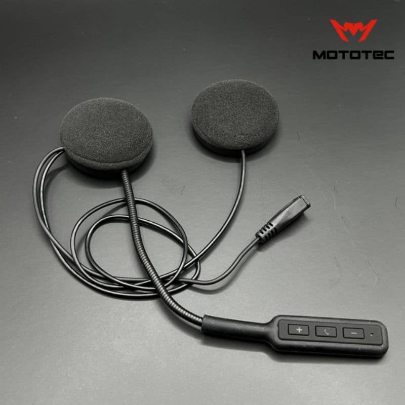MOTOTEC MT-HB1 Helmet Bluetooth Headset หูฟังไร้สาย บลูทูธติดหมวกกันน็อค หูฟัง ไรเดอร์ รูปที่ 5