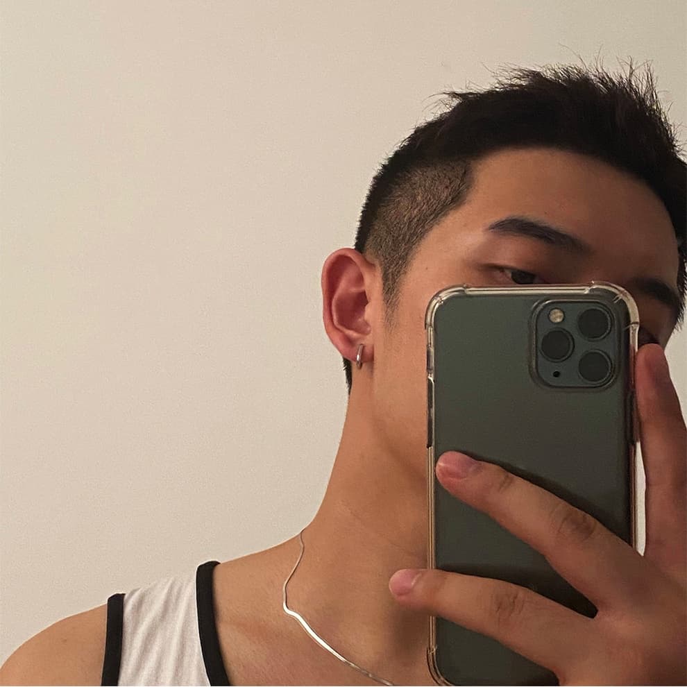 ต่างหูเงิน S925 รูปตัว U ทรงเรขาคณิต เรียบง่าย เครื่องประดับ สําหรับผู้หญิง ผู้ชาย รูปที่ 6