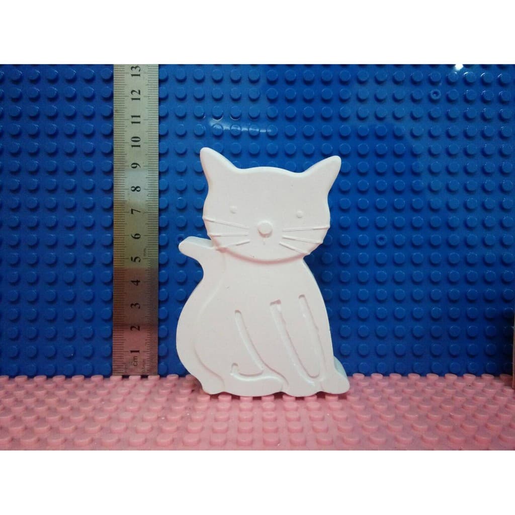 ตุ๊กตาปูนปลาสเตอร์ ระบายสี ตัวตัน 2 มิติ - 2D Ceramic 3-4 nice รูปที่ 8