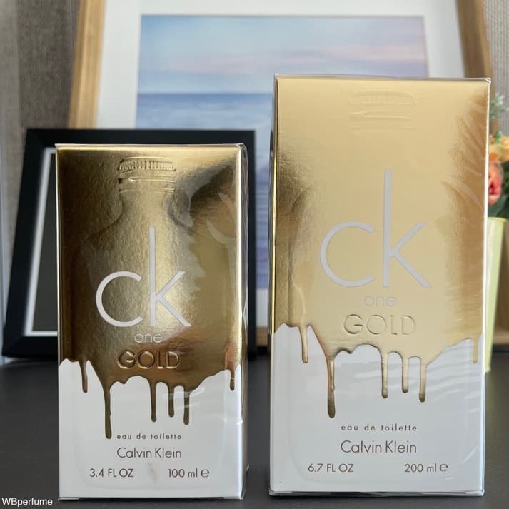 น้ำหอมแท้100% CK one Gold EDT For Unisex 200ml กลิ่น Unisex รูปที่ 3