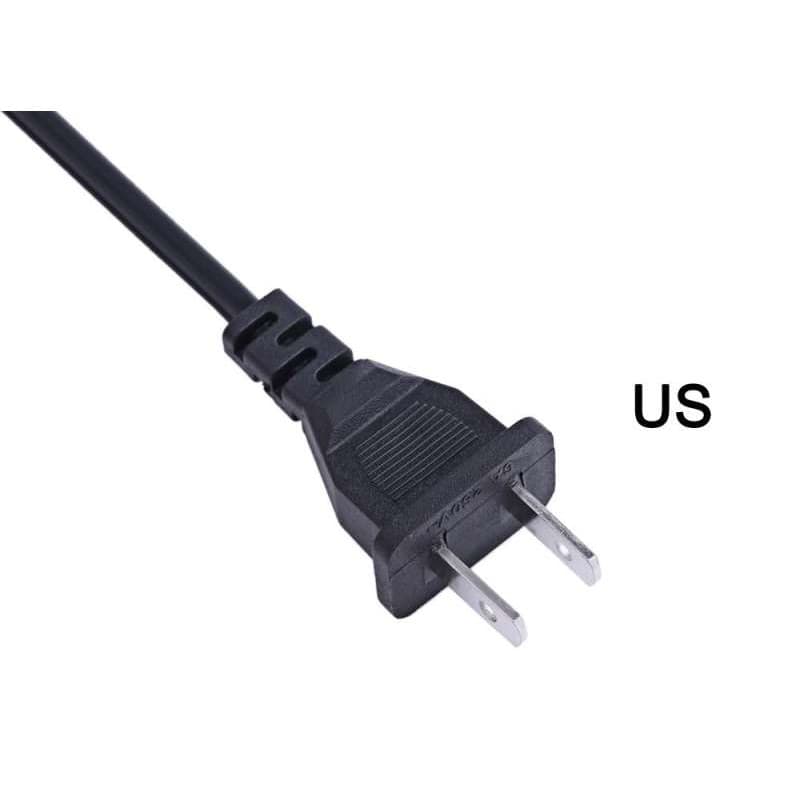สายไฟ AC แบบ 2 รู ยาว 1.5M ปลั๊กเสียบแบบ 2 ขา สำหรับเชื่อมต่อ adapter รูปที่ 2