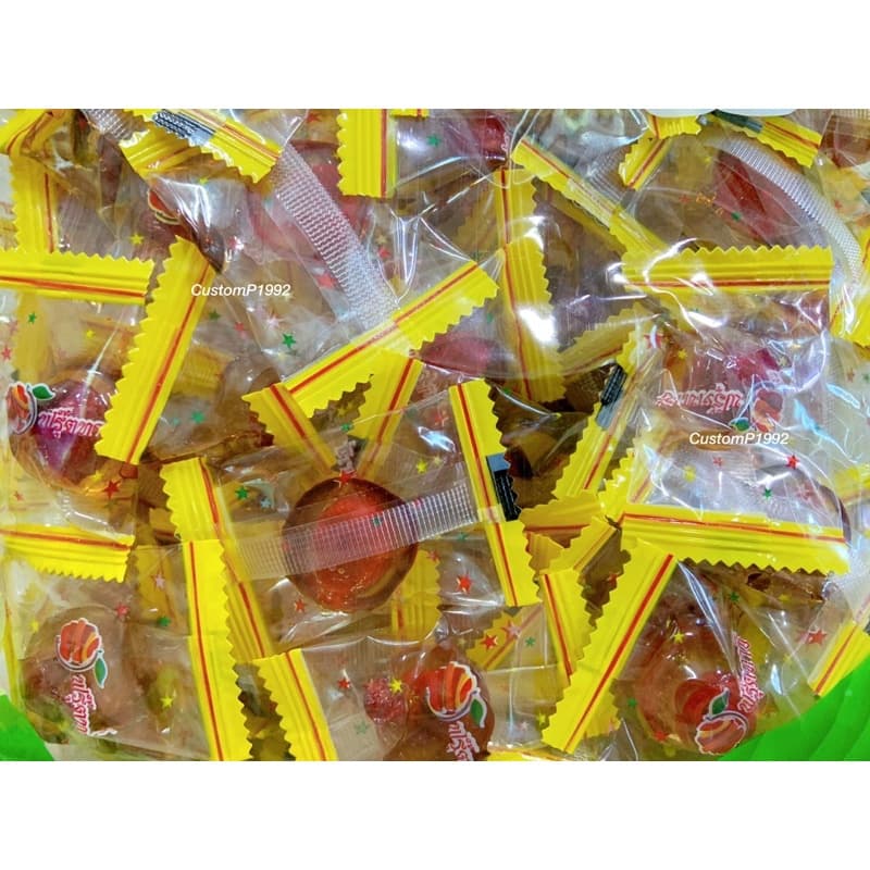 ลูกอมบ๊วย ไส้บ๊วยเค็มแห้งไม่มีเนื้อ 750 กรัม ตราฟรุ๊ตทาซี่ ประมาณ 100 ชิ้น หวานเค็มเพลินกินได้ รูปที่ 5