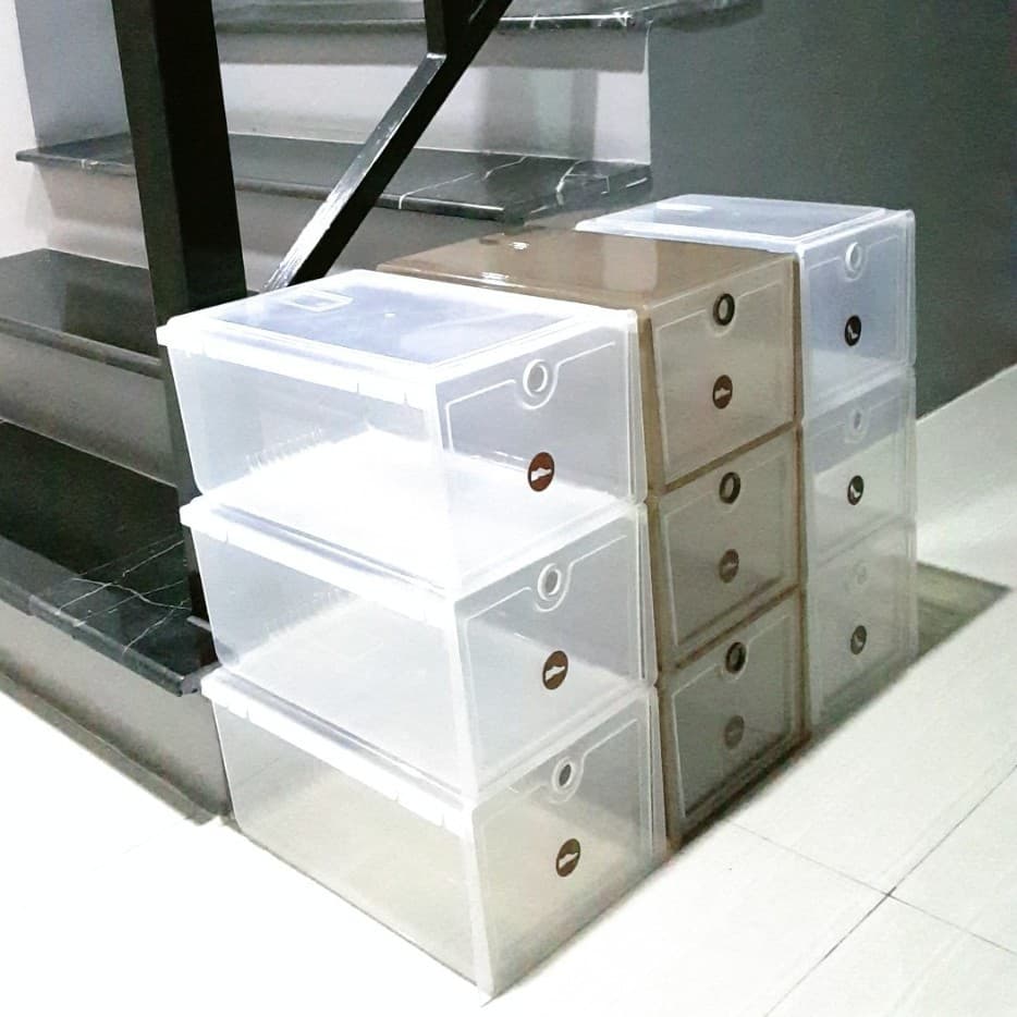 กล่องรองเท้า กล่องใส่รองเท้า 3 ชิ้น/ชุด รูปที่ 2