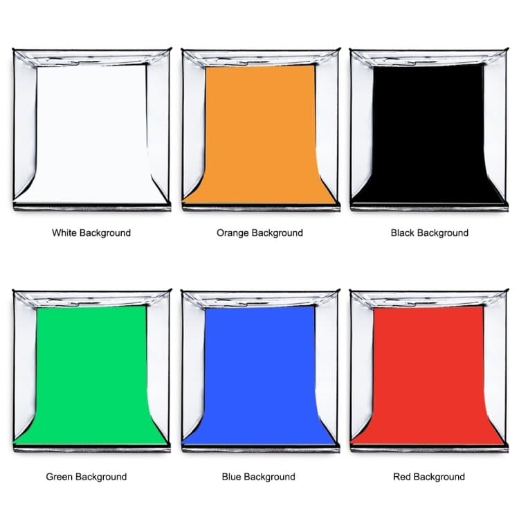 PULUZ LIGHT STUDIO BOX ขนาด 40x40CM แถมฟรี!! ฉากหลัง 6 สี รูปที่ 5