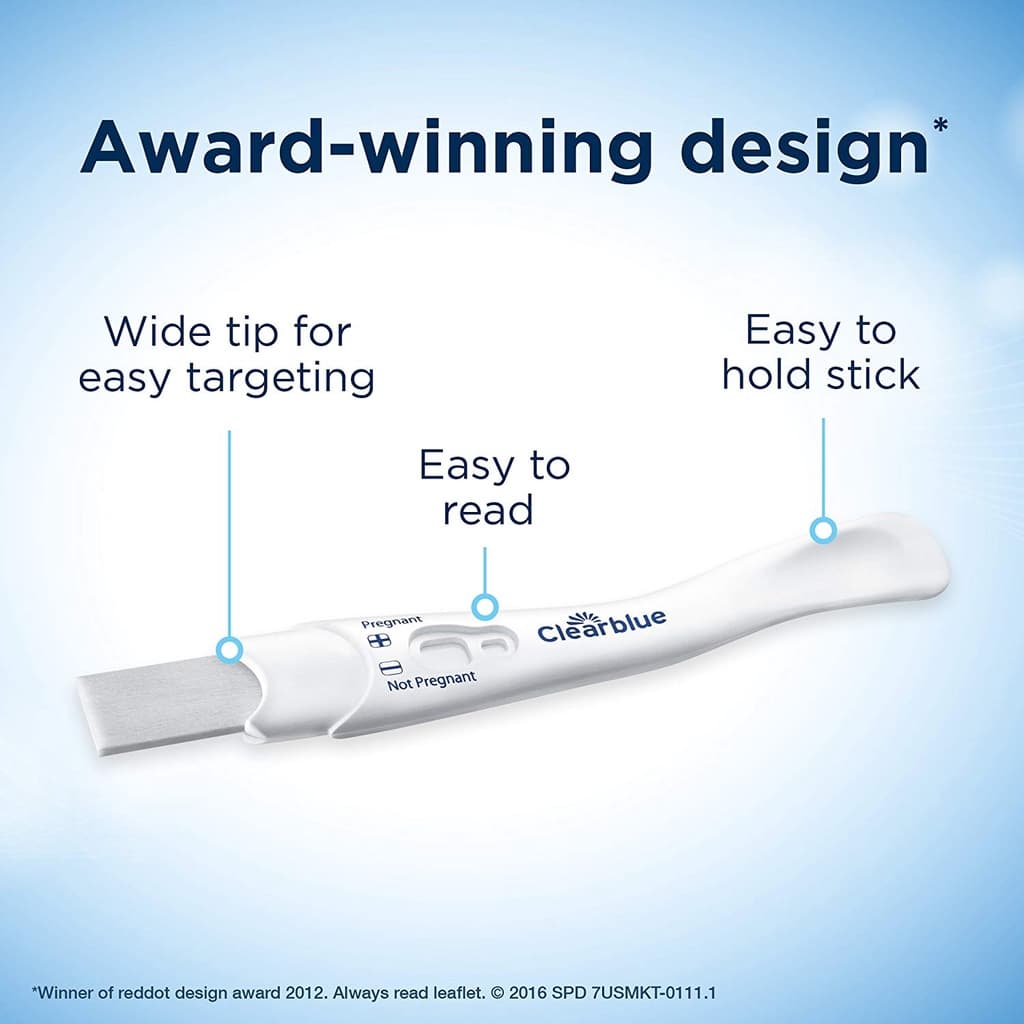 !!Clearblue Plus Pregnancy Test , 2 Counts รูปที่ 3