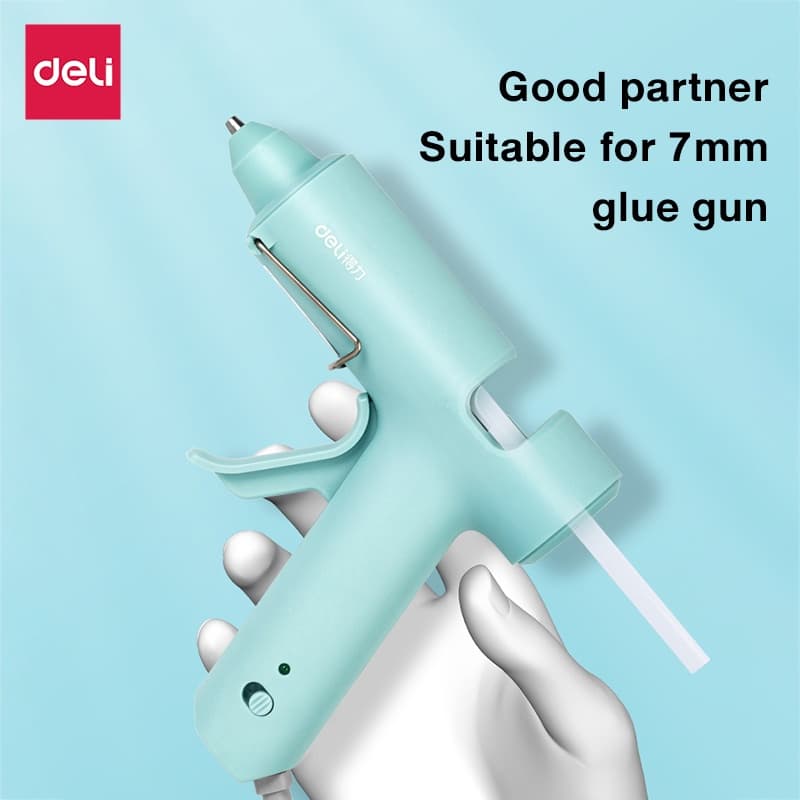 Deli กาวแท่งร้อน กาวแท่ง ขนาด 7mm-18pcs/11mm-12pcs ร้อนไวภายใน5นาที ติดแน่น ติดทน Glue Stick รูปที่ 5