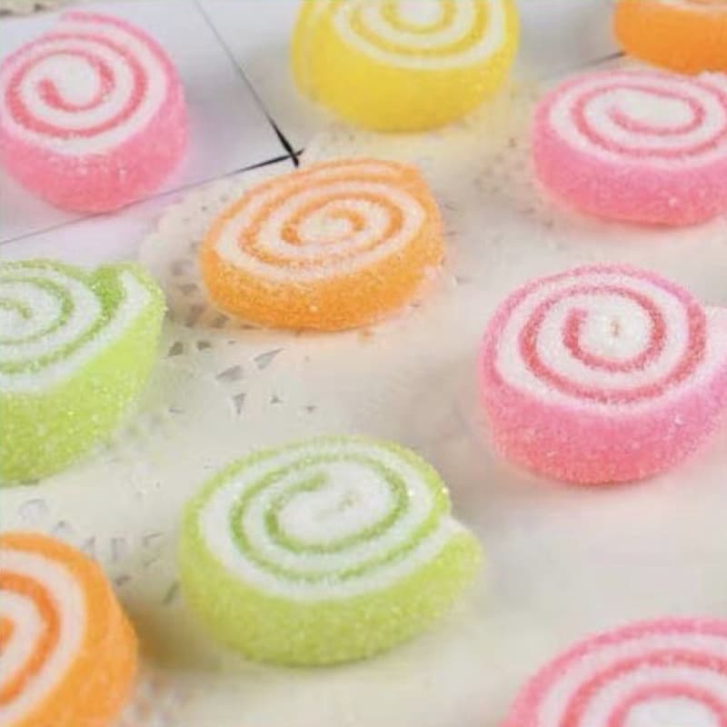 เยลลี่โรลน้ำตาล เกรดนำเข้า หวานน้อย เคี้ยวเพลินนนน รูปที่ 7