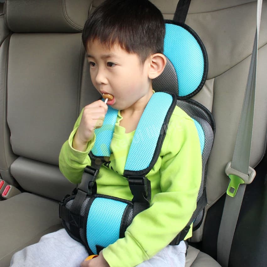 Softkiss คาร์ซีท Car seat เบาะนั่งนิรภัยสำหรับเด็ก เบาะคาร์ซีท คาซีทเด็ก มี 2 ขนาด คาร์ซีทพกพา เบาะเด็ก พับเก็บได้ รูปที่ 9