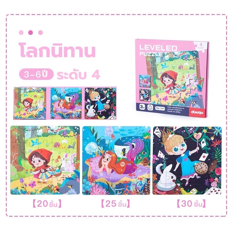 Simply Baby จิ๊กซอ หนังสือจิ๊กซอว์แม่เหล็ก จิ๊กซอว์เด็ก ตัวต่อเด็ก 3รูปในเล่มเดียว เสริมสร้างพัฒนาการ รูปที่ 9