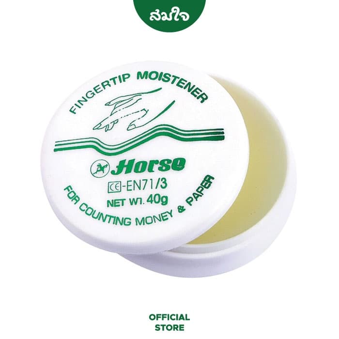 Horse ขี้ผึ้งนับแบงค์ ขนาด 40 กรัม ขี้ผึ้ง รูปที่ 1