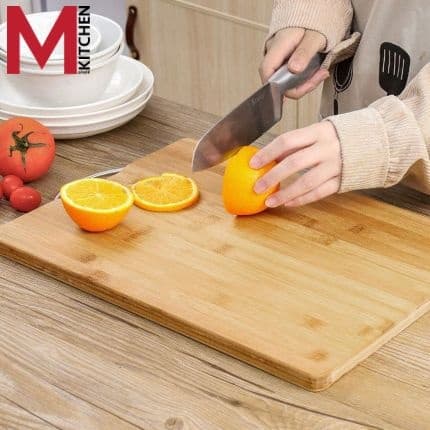 M KITCHEN เขียง เขียงไม้ เขียงไม้ไผ่ เขียงอเนกประสงค์ เขียงทำอาหาร รูปที่ 5