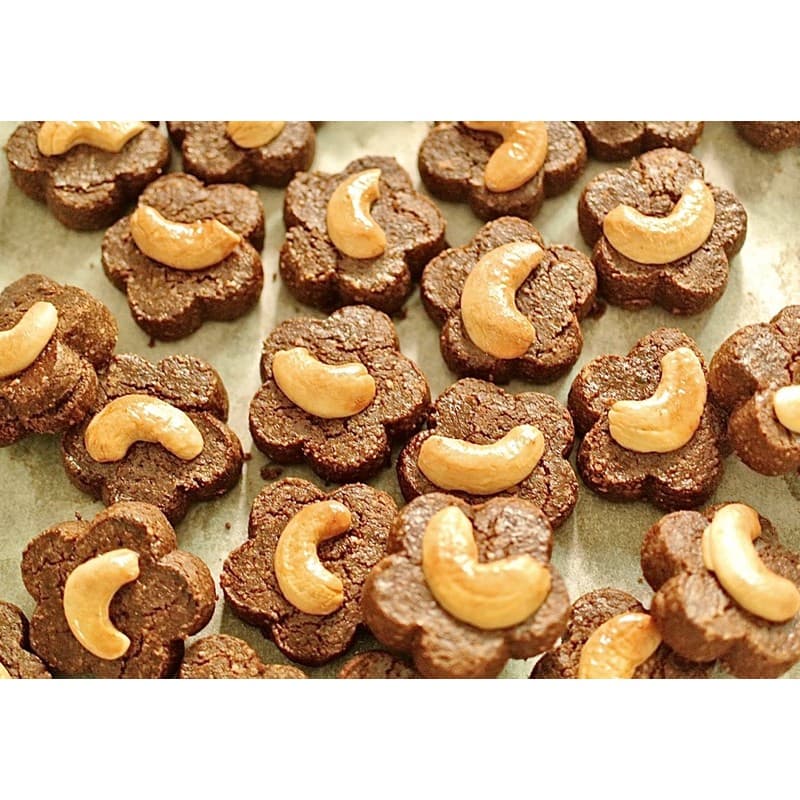 คุกกี้สิงคโปร์คลีน ไร้แป้ง ไร้น้ำตาล คุกกี้อัลมอนด์โอ๊ต • Healthy Singapore Cookies แคลต่ำ รูปที่ 4