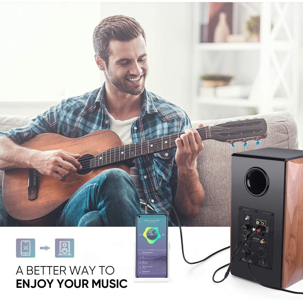 UGREEN รุ่น AV116 สายAUX 3.5mm to 2RCA สายสัญญาณเสียง AUX เข้า1ออก2 High End Aluminum รูปที่ 5