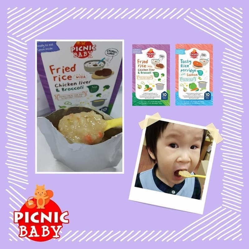 รวมอาหารเด็ก 6 เดือน+ Peachy PicnicBaby Organeh FruityU Kin's น้ำผลไม้แท้ รูปที่ 5
