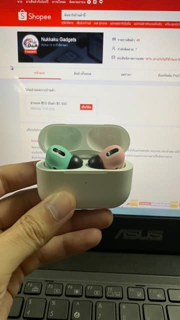 Ear tips for Airpod Pro3 , Airpod Pro2 & Airpod Pro ซิลิโคนหูฟังสำหรับแอร์พอร์ทโปร3,แอร์พอร์ทโปร2 และ แอร์พอร์ทโปร รูปที่ 8