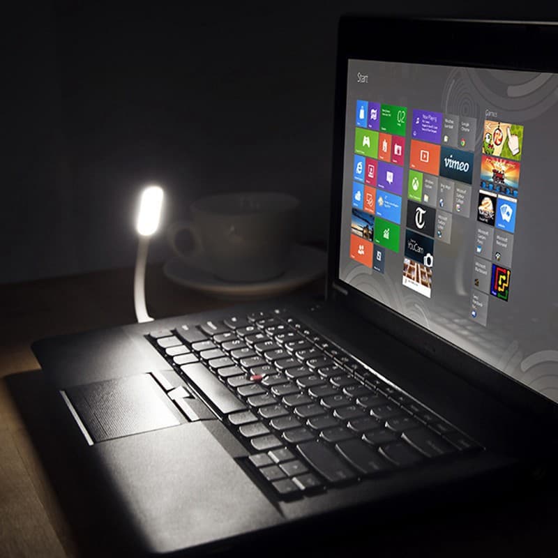 ไฟฉาย LED USB ไฟ LED Portable Lamp แบบพกพา ต่อโน๊ตบุ๊คหรือเสียบกับพาวเวอร์แบงค์ได้ รูปที่ 5