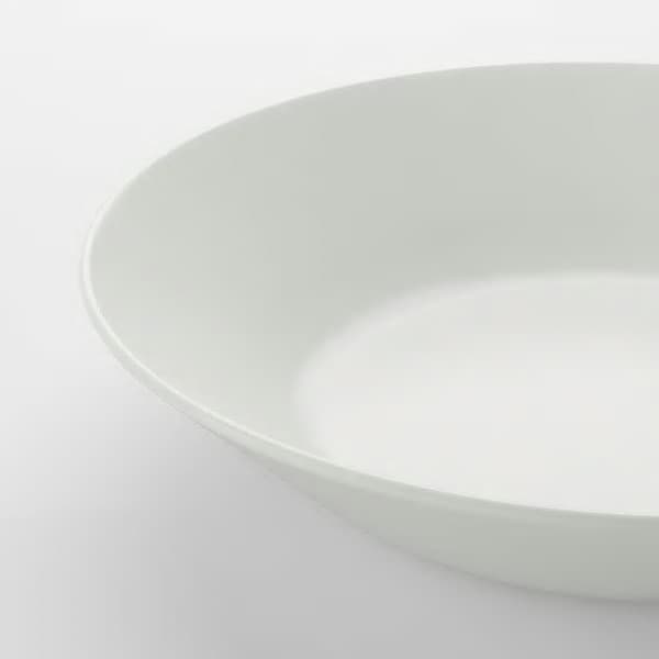 IKEA อีเกีย จาน ชาม ถ้วย เข้าไมโครเวฟได้ แก้วน้ำ ทนทานไม่แตกง่าย มินิมอล สีขาว สีเขียว รูปที่ 2
